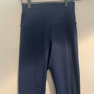 lululemon Womens Navy Align Leggings 25”